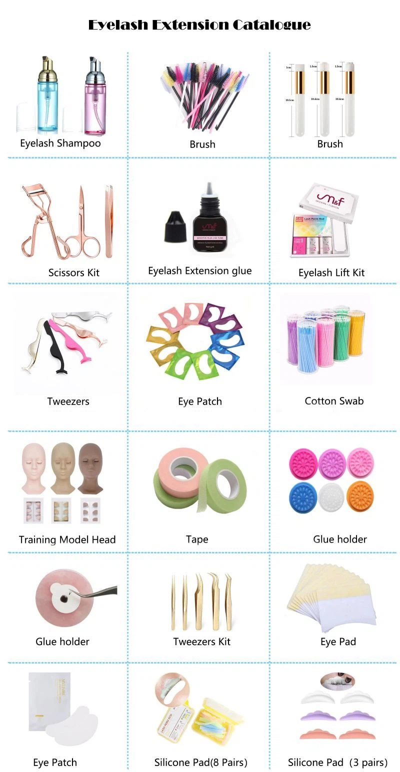 lash extension catalogue