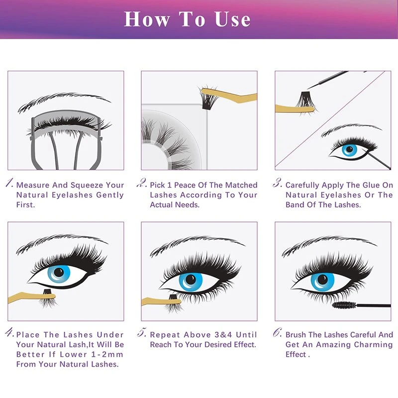 how to use cluster lashes how to use cluster lashes